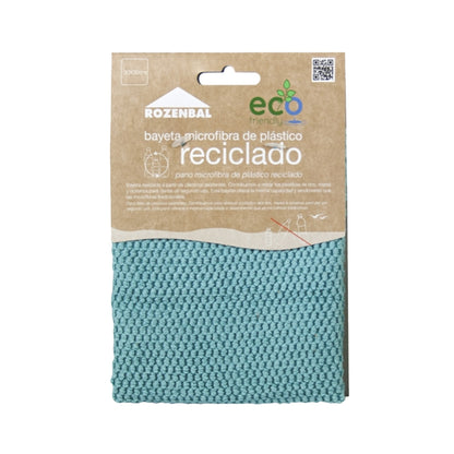 Pack 3x Bayetas PET reciclado microfibra 30 x 30 cm Eco Friendly ROZENBAL