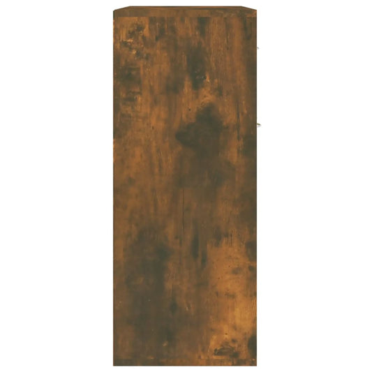 Aparador Madera Contrachapada Color Roble Ahumado 60x30x75 Cm / Vetonek_0