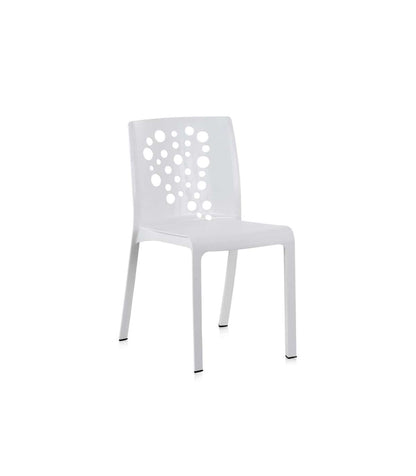 Silla Para Terraza O Jardín Modelo Sidney Acabado Blanco._5