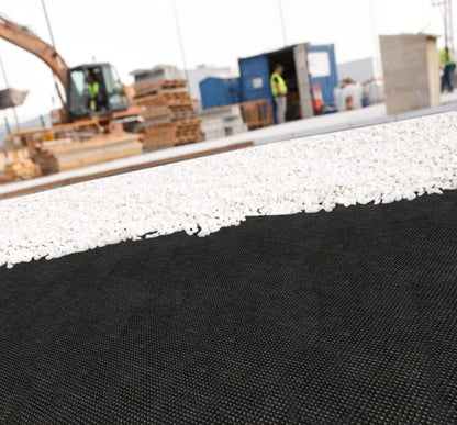 Malla geotextil antihierbas 1,25 x 10 m 100 g/m² negra Faura