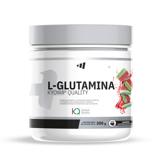Glutamina Kyowa® - 300g - Sandias De Gominola - Ayuda A Reparar Las Células Desp - Masmusculo_0