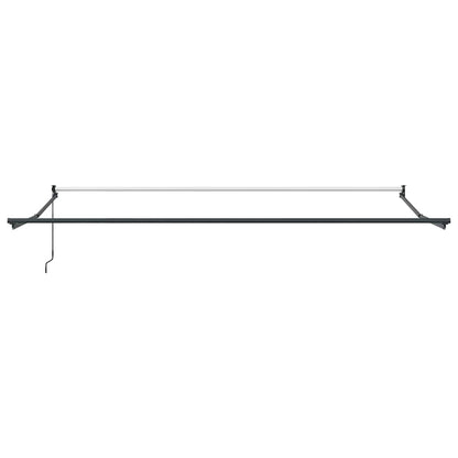 Toldo Retráctil Aluminio Y Tela Naranja Y Marrón 4,5x3 M_3