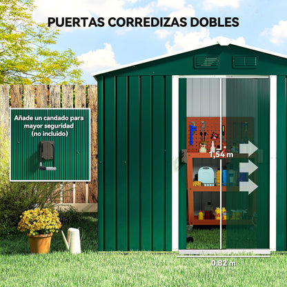 Outsunny Caseta De Jardín Exterior 3_4