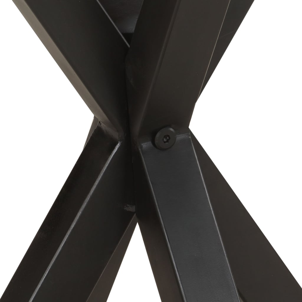 Mesa Auxiliar De Madera Maciza Reciclada 48x48x56 Cm_3