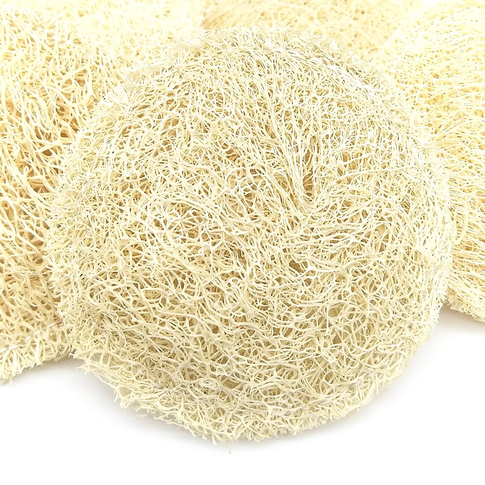 Disco Natural Y Vegetal Peeling - Para Limpieza Facial O Eliminación De Durezas - De Fibra De Luffa Cultivada En Galicia_1