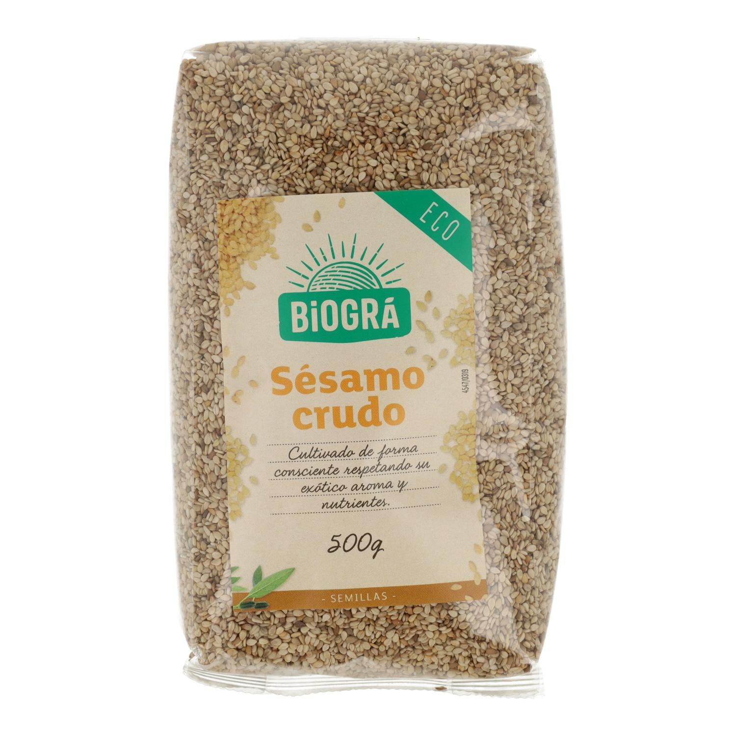 Sésamo Crudo Ecológico Biográ 500 g