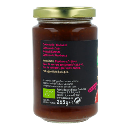 Compota Frambuesa Biocop 280g
