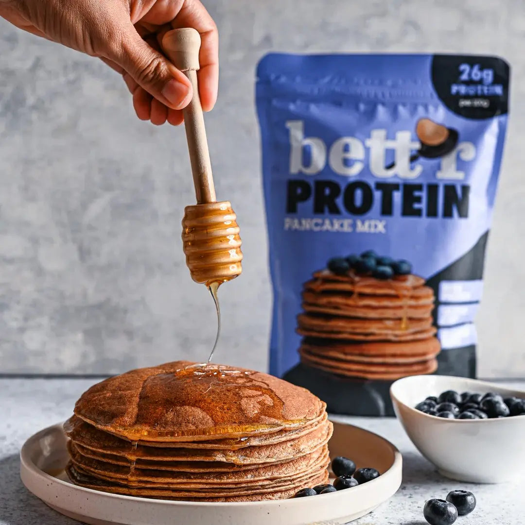 Preparado Para Pancakes Proteicos Sin Gluten Bett'r 400g Bio_2