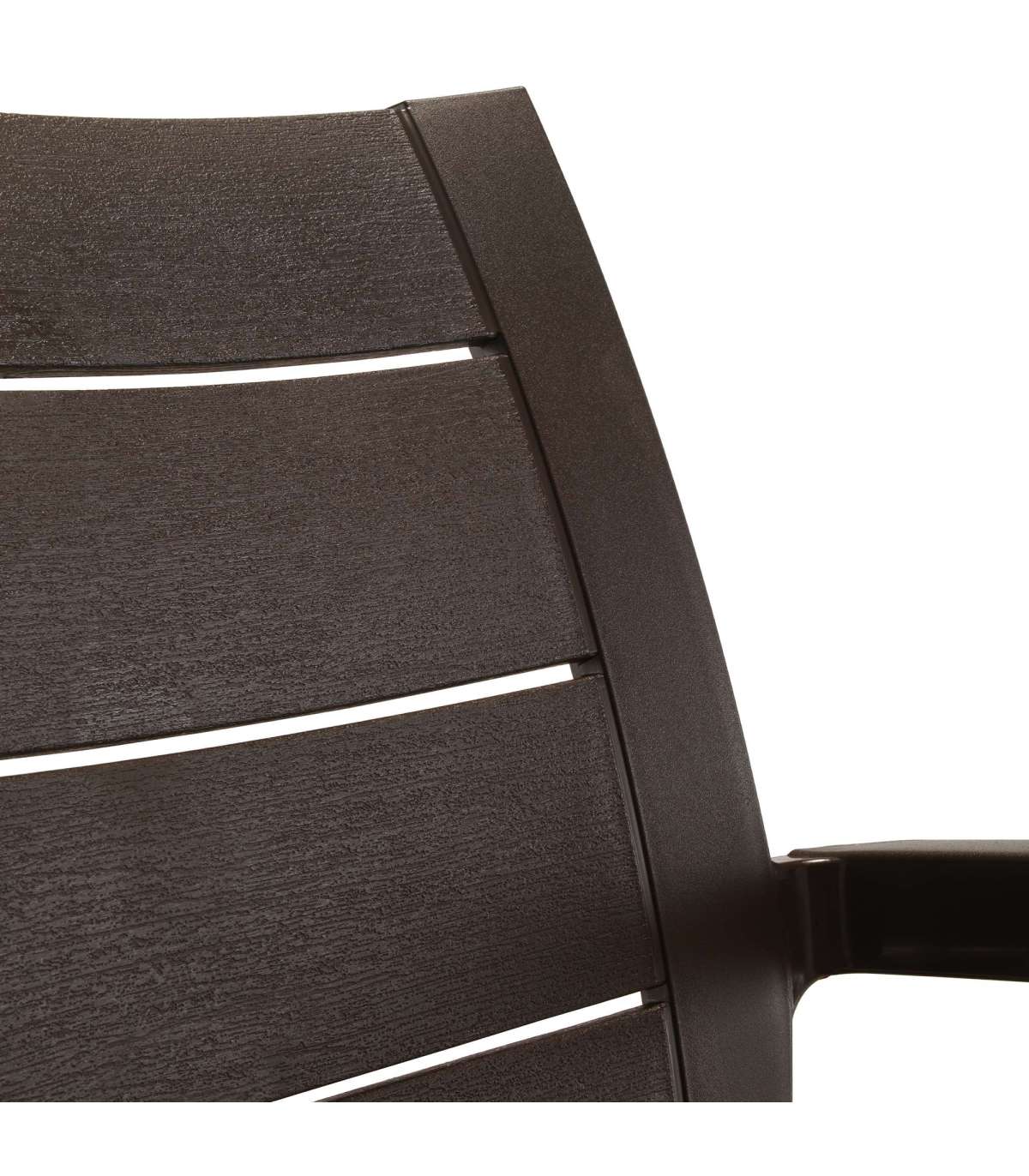 Sillón Para Terraza O Jardín Modelo Roma Acabado Wengue._2