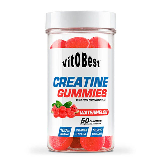 Creatina Gummies - 50 Gummies - Sandia - Creatina Monohidrato - Vitobest_0