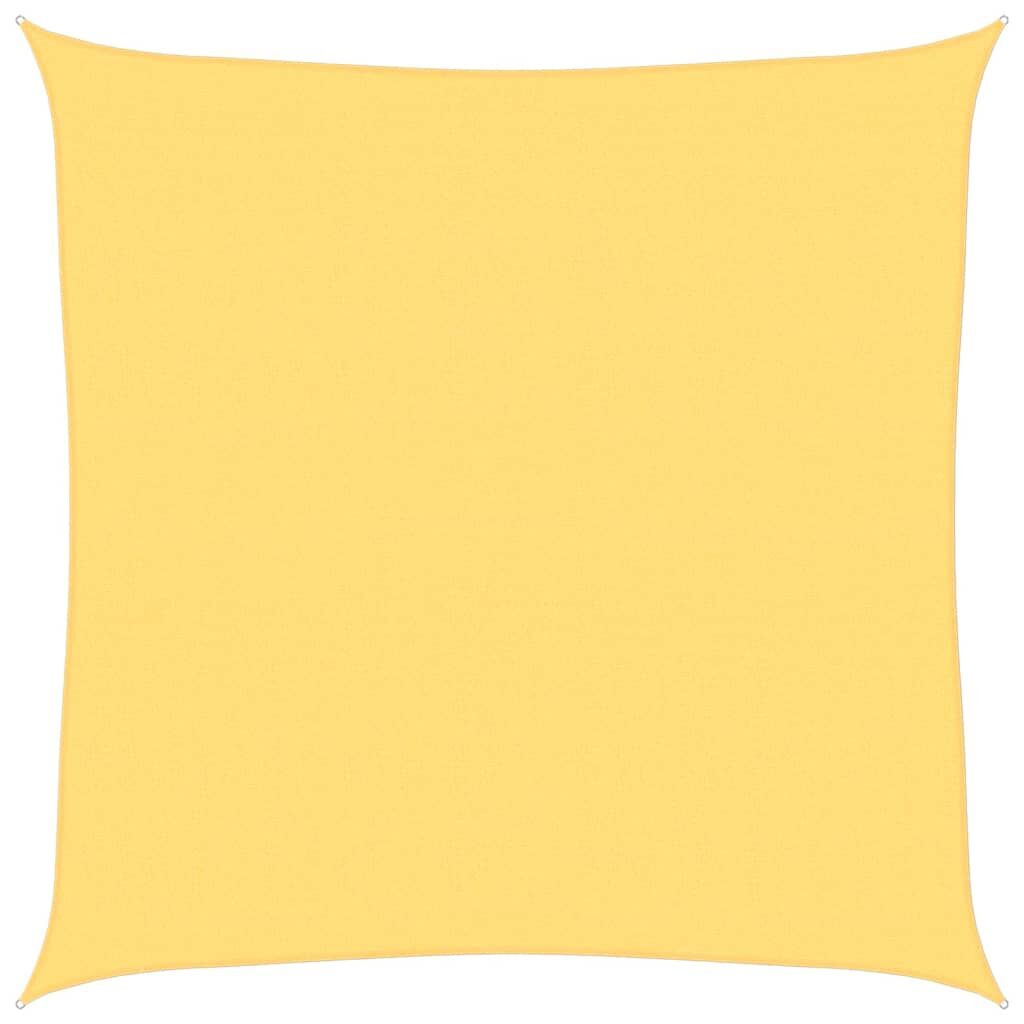 Vidaxl Toldo De Vela Hdpe Beige 160 G/m² 7x7 M_0