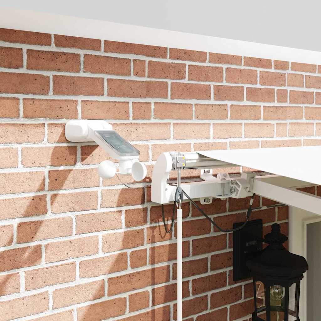 Toldo Retráctil Blanco 500 X 350 Cm Poliéster_3