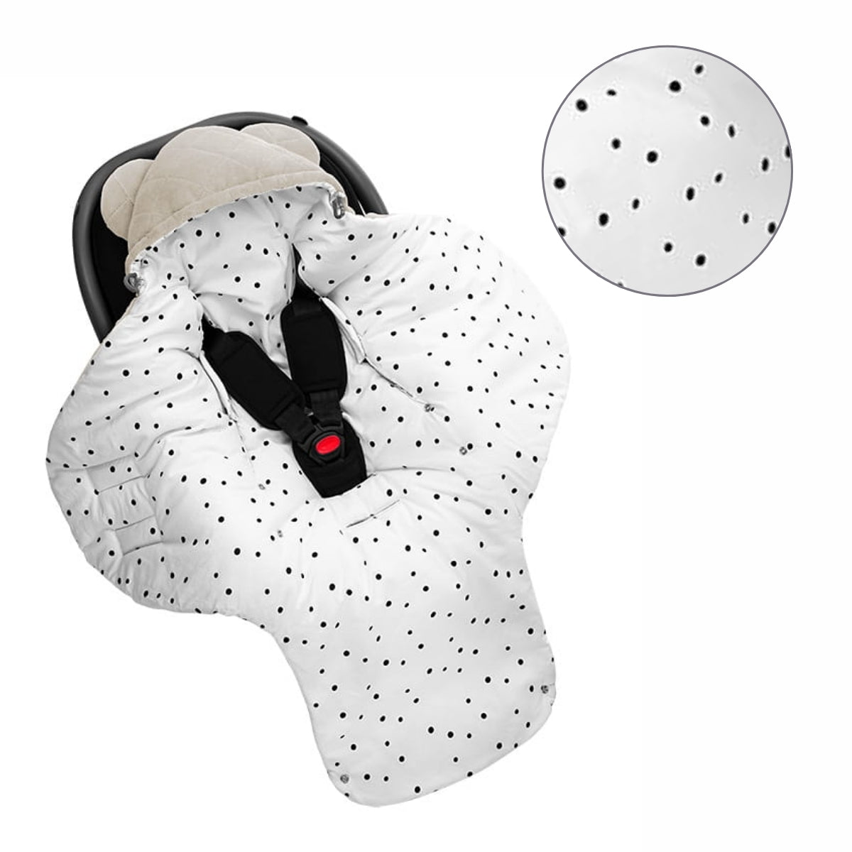 Saco Para Grupo 0 Unviersal Invierno Royal Baby Sand