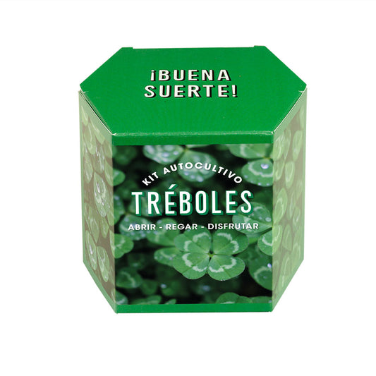 Kit De Autocultivo De Tréboles | Cultiva Tu Propio Símbolo De Buena Suerte En Casa_0