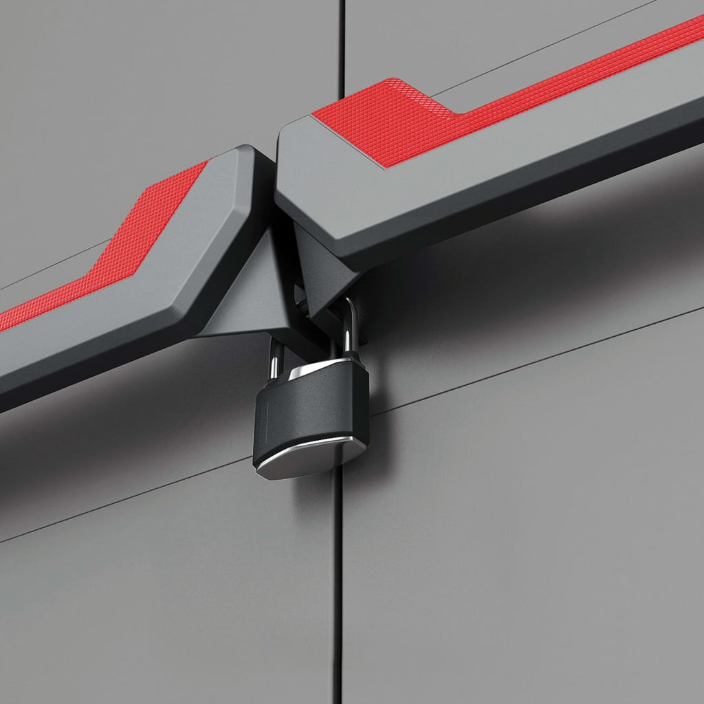 Keter Armario De Almacenaje Multiusos Stilo Gris Y Negro 173 Cm