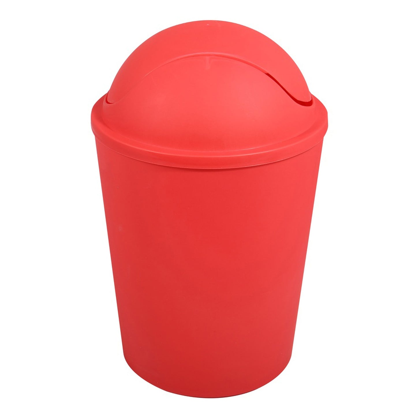 Cubo De Basura ako 5,5l Con Tapa Abatible Roja_0