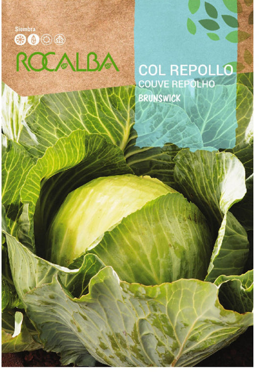 Semillas Col Repollo Brunswick 8g_0