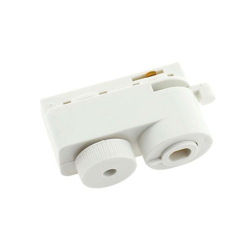 Conector Foco A Carril Monofásico, Blanco Pl_0