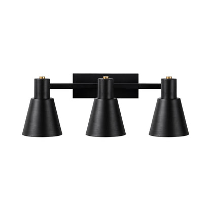 Aplique De Pared, Metal , Negro, 60x21x21, Casquillo 3 X E27 Max 40 W_0
