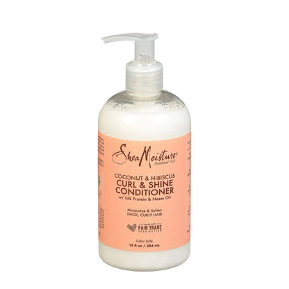 Acondicionador Hidratante Aceite De Coco Y Hibisco Shea Moisture 384ml_0