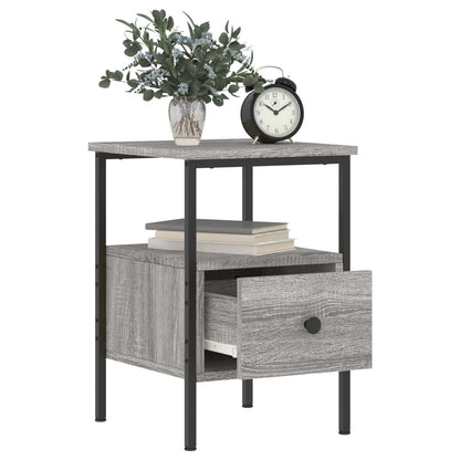 Mesitas Noche 2 Uds Madera Ingeniería Gris Sonoma 34x36x50 Cm_3