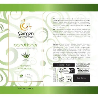 Carmen Cosméticos Acondicionador Hidratante Vegano 300ml_1