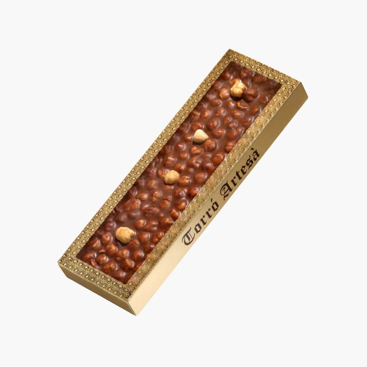 Turrón Choco Avellanas Leche - 300g_0