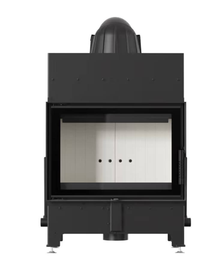 Bricosol Chimenea De Leña De Acero Kratki Floki S 8 Kw Ø 160_0
