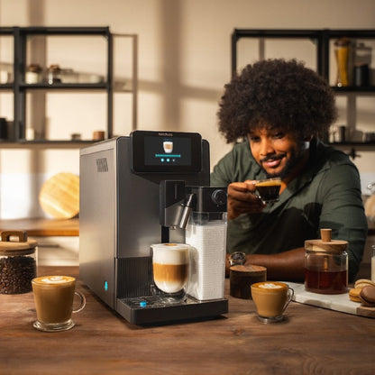 Cecotec Cafetera Superautomática Cremmaet Latte. 1350w, 19 Bares, Thermoblock, 6 Bebidas, Vaporizador, 5 Niveles Molido_4