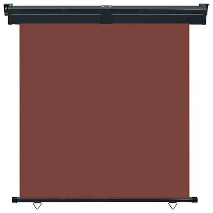 Vidaxl Toldo Lateral De Balcón Marrón 175x250 Cm_1