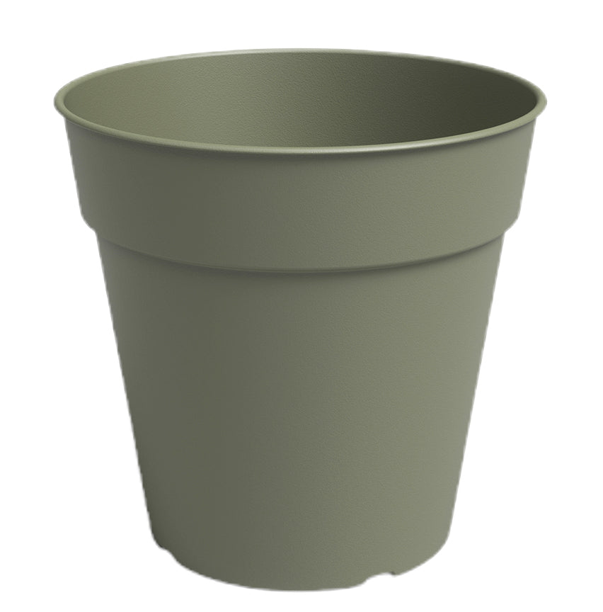 Artevasi Macetero De Plástico Reciclado Madagascar Verde 40cm_0