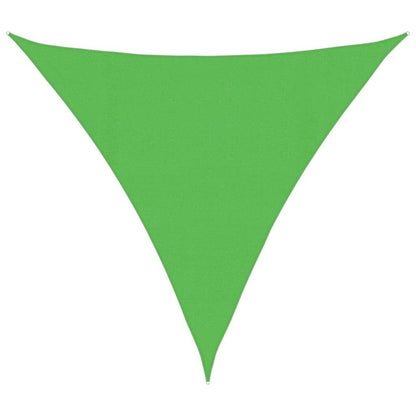 Vidaxl Toldo De Vela Hdpe Verde Claro 160 G/m² 4x4x4 M_0