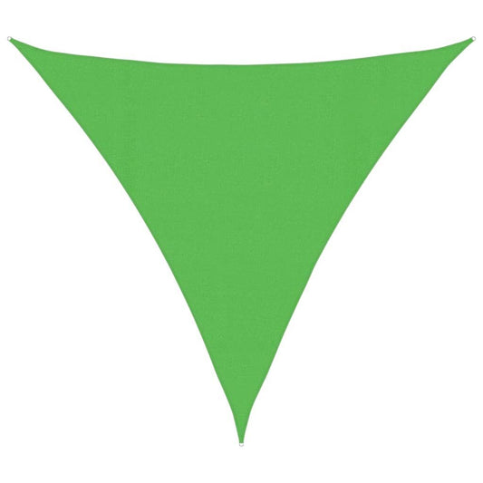 Vidaxl Toldo De Vela Hdpe Verde Claro 160 G/m² 4x4x4 M_0