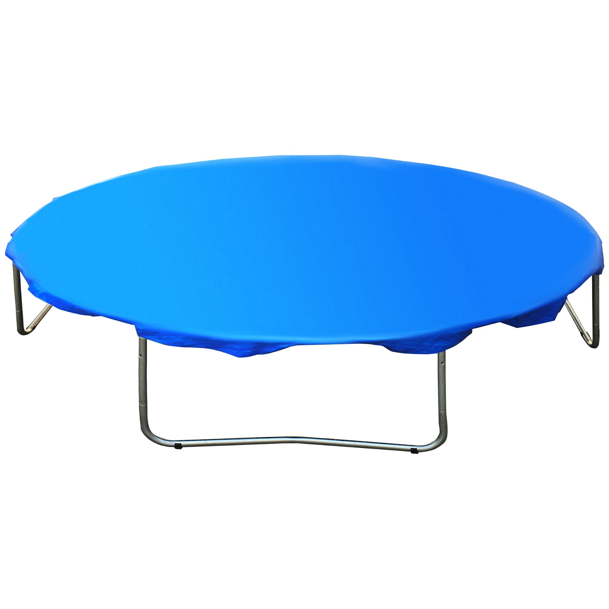 Homcom Funda Proteccion Impermeable Para Cama Elástica Trampolines Ø366 Cm Azul_0