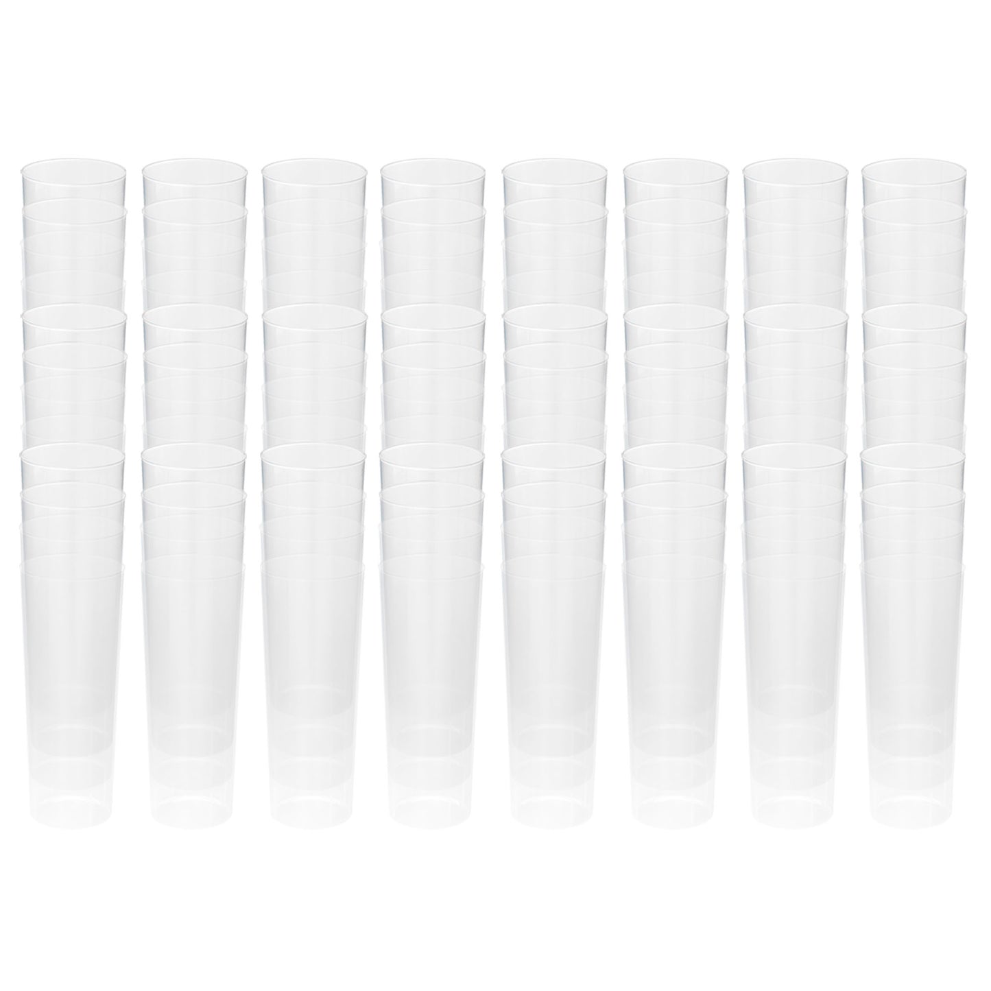 Pack De 96 Vasos Tubo Reutilizable 315ml