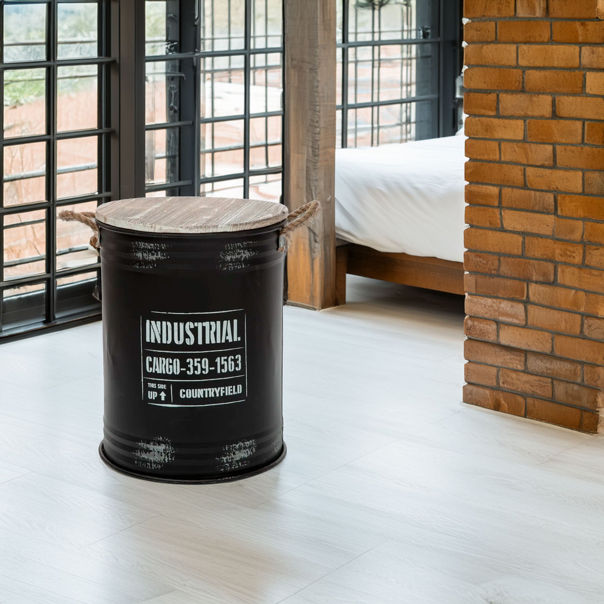 Wellhome - Set De 3 Cubos En Metal southbay_3