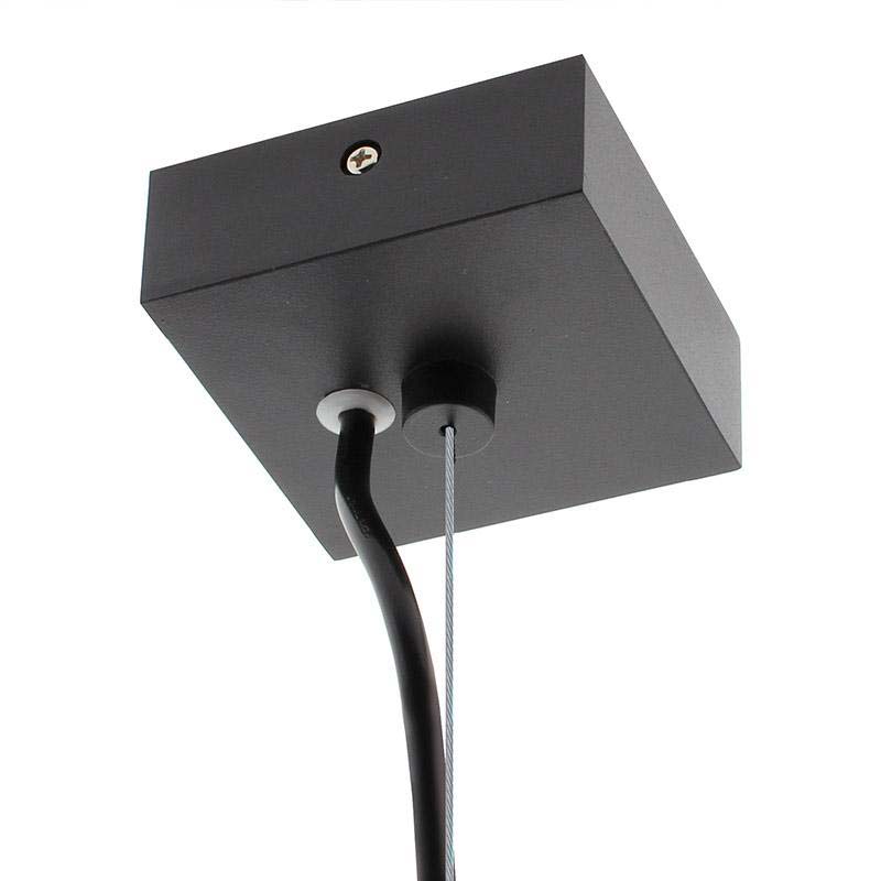 Kit Suspensión Cuadrado Negro, 80x80mm_1