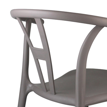 Silla De Exterior Apilable Scarlett 75x52x49,5cm Thinia Home_2