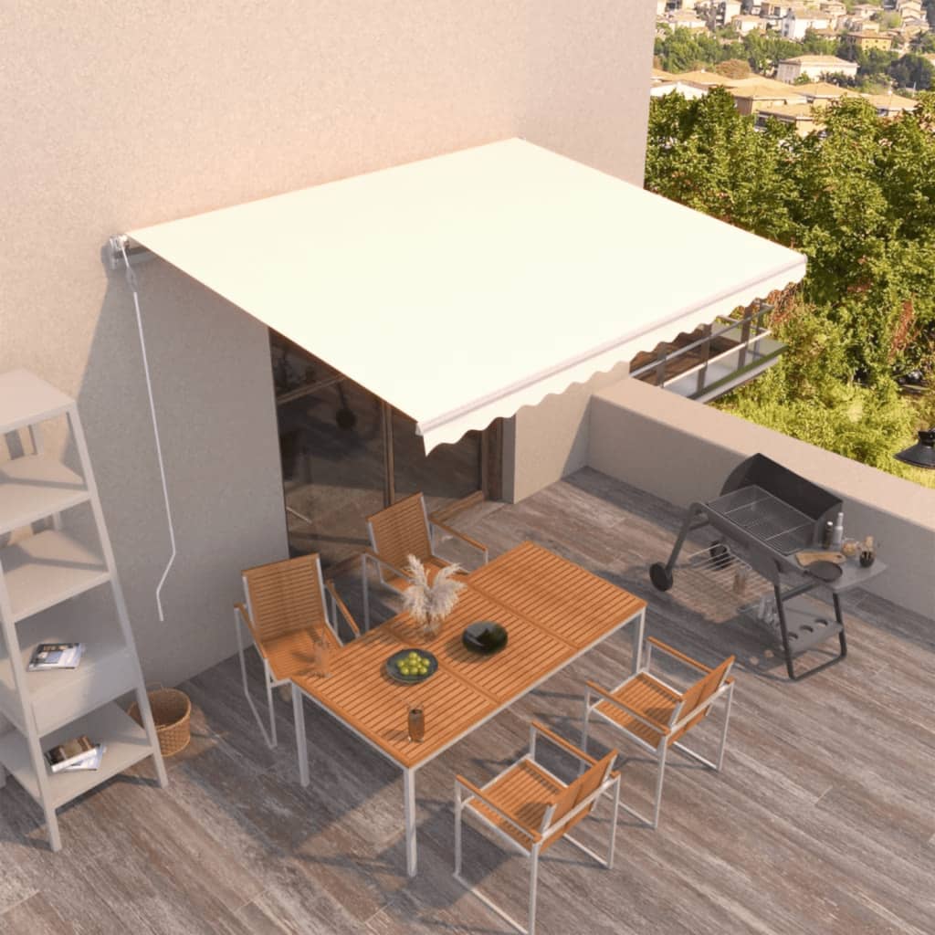 Toldo Retráctil Automático Crema 450x350 Cm_1