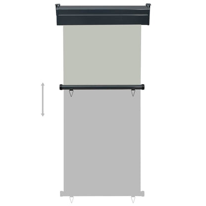 Vidaxl Toldo Lateral De Balcón Gris 85x250 Cm_4