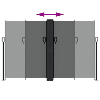 Vidaxl Toldo Lateral Retráctil Gris Antracita 160x1000 Cm_4