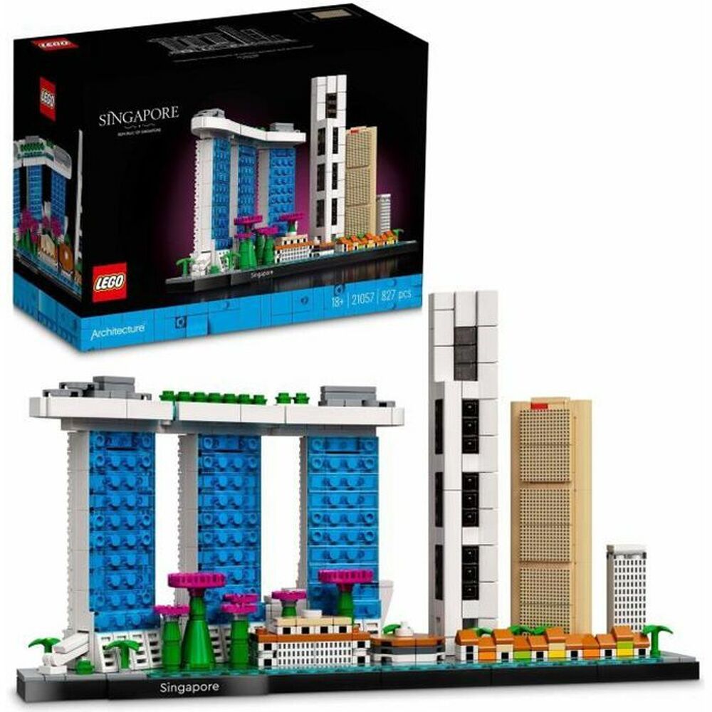 Juego Lego 21057 Arquitectura De Singapur (827 Piezas)_0