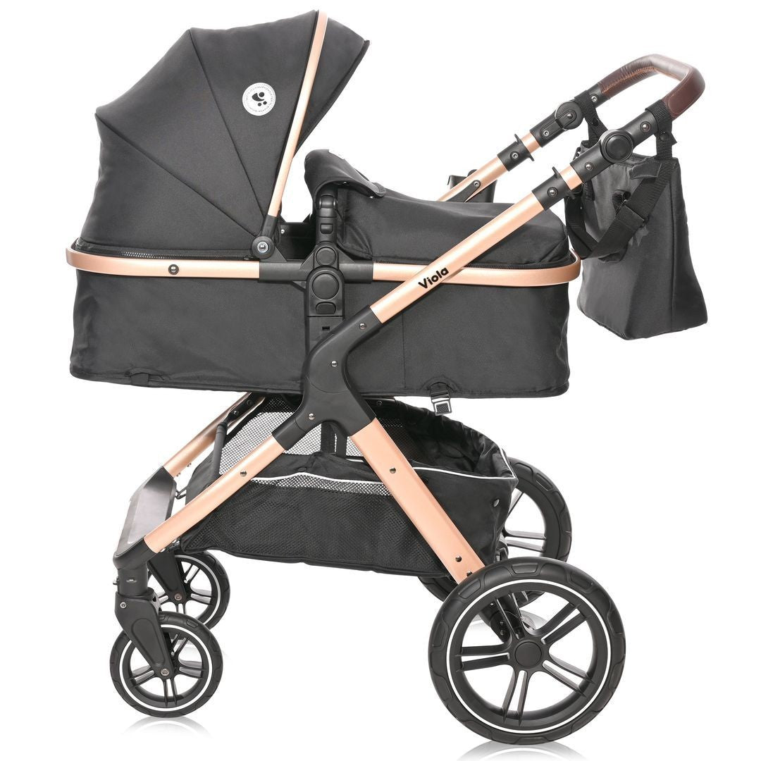 Carrito De Bebé Dúo Convertible Viola Hasta 22 Kg Black Diamond_1