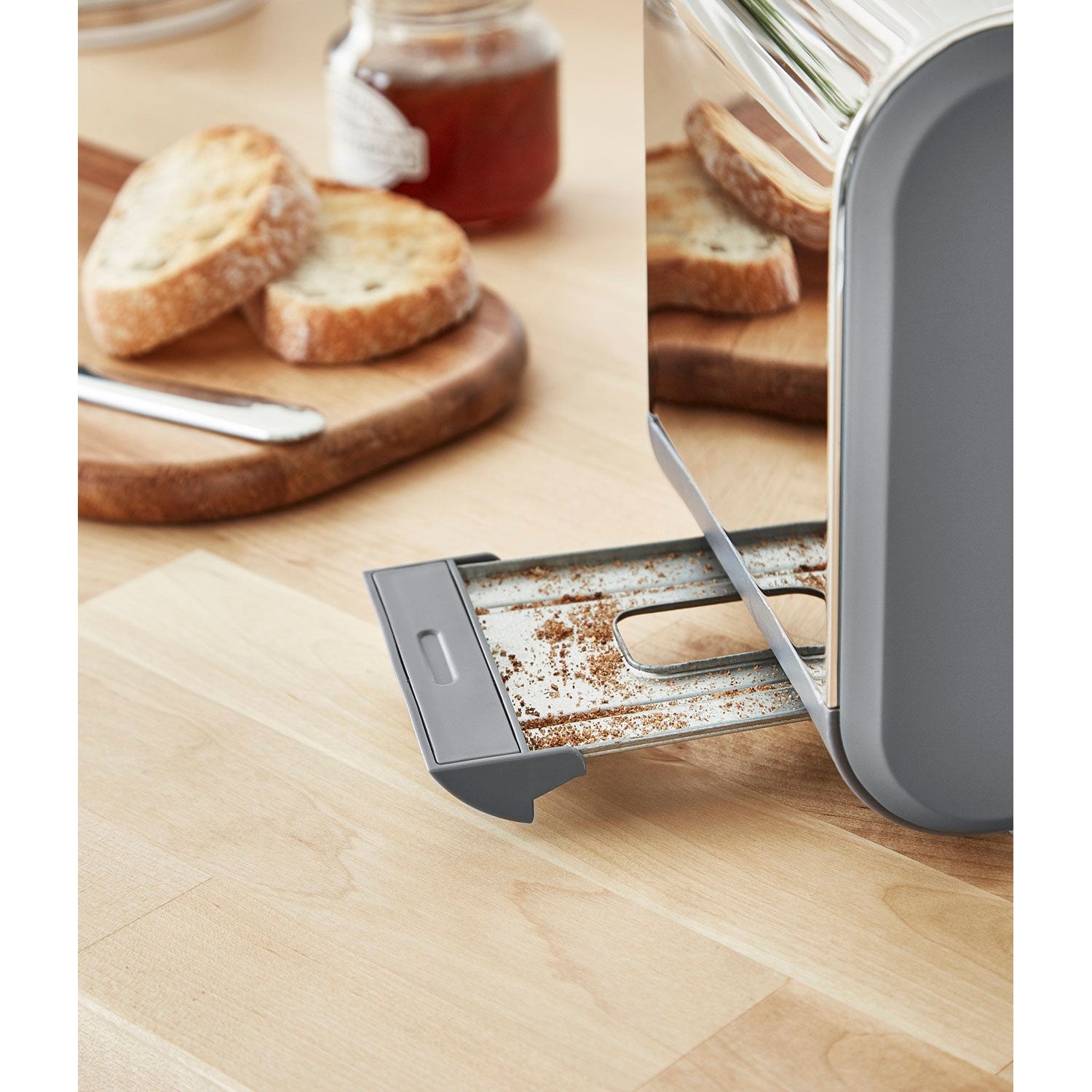 Swan Nordic Tostadora Pan Ranura Ancha 2 Rebanadas, 3 Funciones, 6 Niveles, Diseño Moderno, St14610gryneu, Gris 900w_4