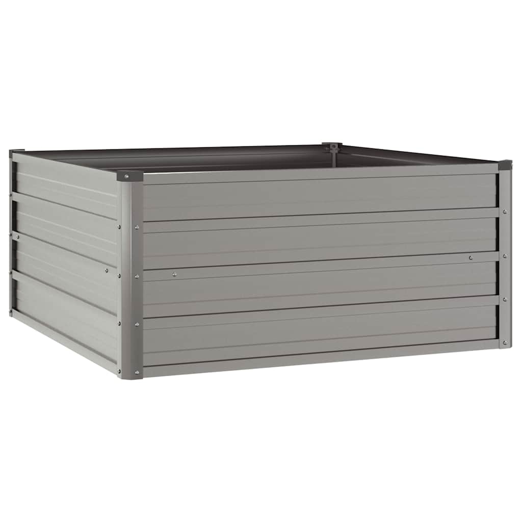 Arriate Oxidado De Acero Corten 100x100x45 Cm_2