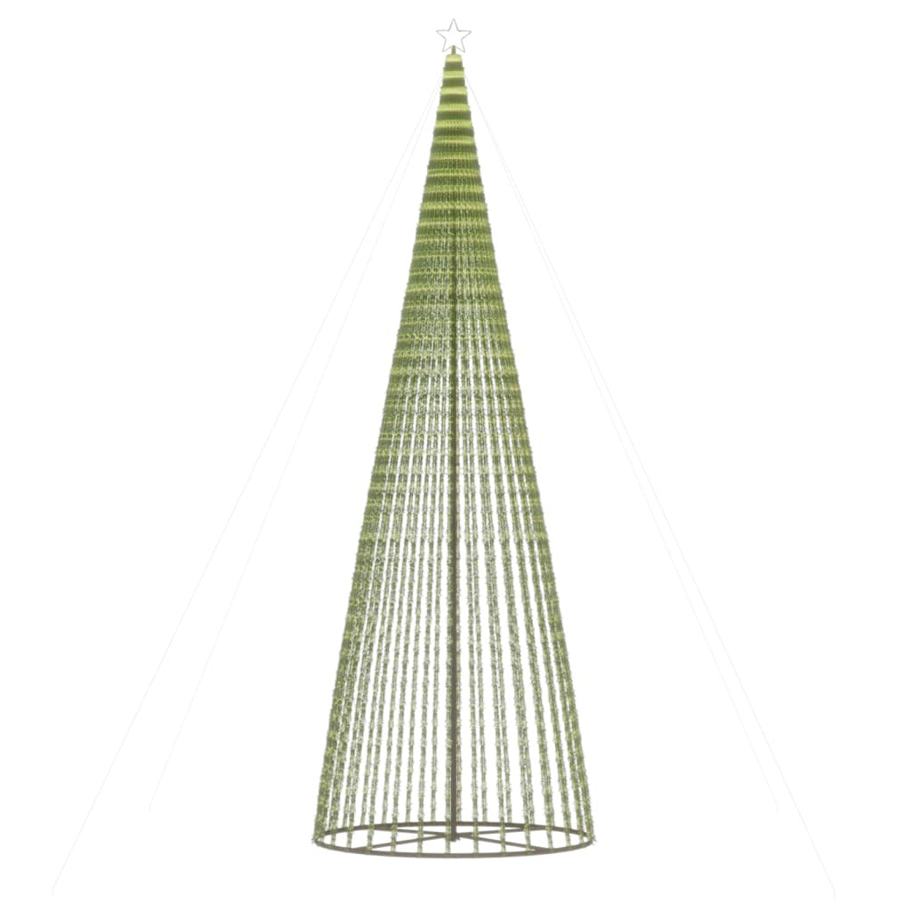 Vidaxl Árbol De Navidad Led 1544 Leds De Colores 500 Cm_4