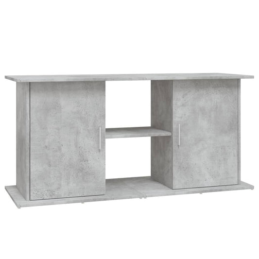 Vidaxl Soporte Para Acuario De Hormigón Gris 121x41x58 Cm De Madera Sintética_0