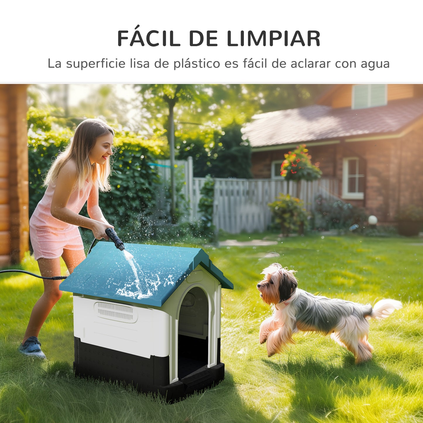 Pawhut Caseta Para Perros Mini Para Exterior_4