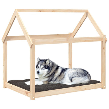 Vidaxl Cama Para Perros Madera Maciza De Pino 111x80x100 Cm_3
