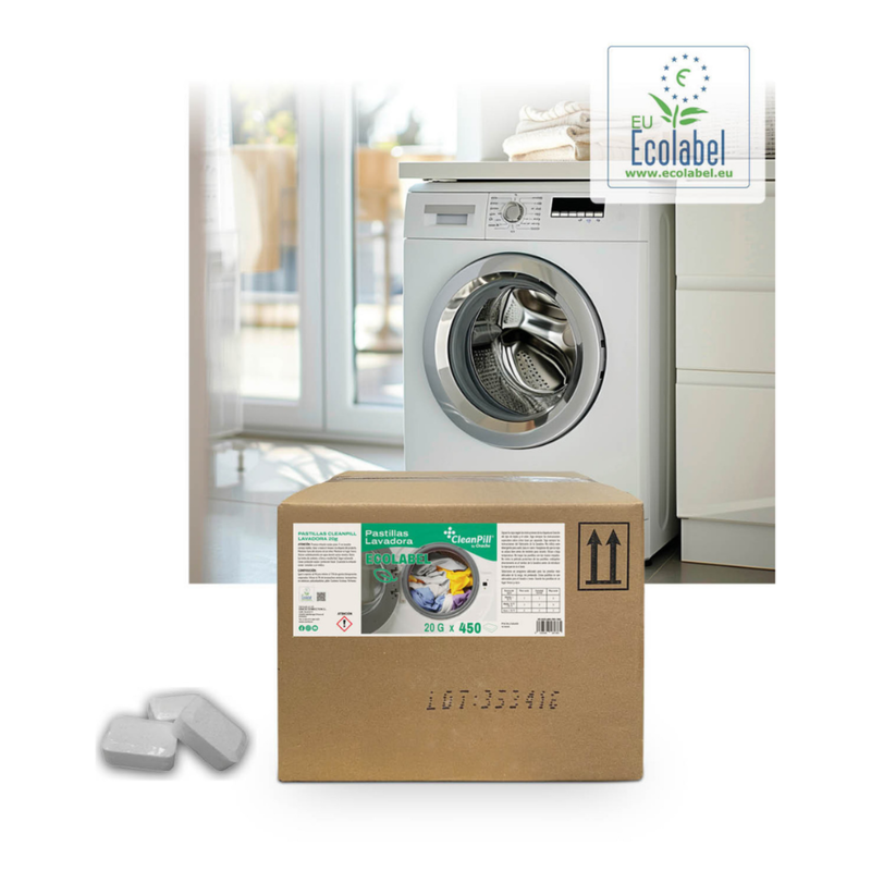 450 Pastillas De Lavadora Ecolabel - Cleanpill By Orache_1